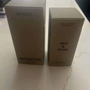 Salt & Stone Santal & Vetiver Set — Neutral Beige Packaging
